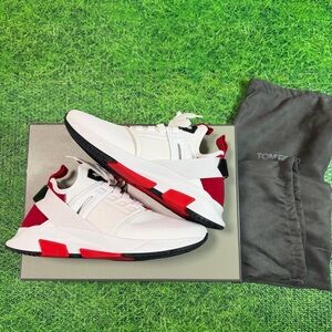 NWT $990 TOM FORD MEN NYLON MESH "JAGO" SNEAKER Sz 9 EU 42